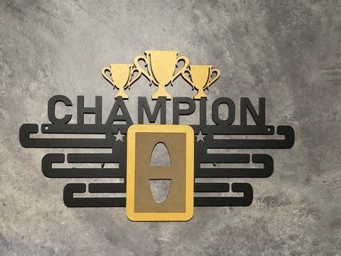 Медальница бокс чемпион 50смх35см черная (Medalnutsa-0602-119) doub_0702Medalnitsa_box_790_1 фото